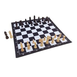 Nouvel ensemble d'échecs magnétique de haute qualité pour enfants, design magnétique souple, plateau magnétique, éducation intellectuelle, noir et blanc, à partir de 6 ans, pour la famille - Product Image 4