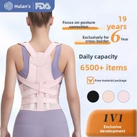 Correcteur de posture grand format Bestseller – Ceinture universelle pour redresser le dos et corriger la cyphose