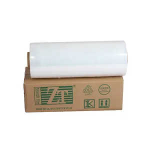 Factory Price Transparent Polyethylene Wrapping Film Pallet Plastic Lldpe Wrap Strech Film