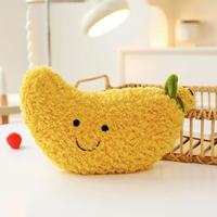 Peluche mignonne en forme de fruit, coussin, jouet pour machine à griffes, jouet à lancer pour mariage, poupée de 8 pouces en forme de légumes et de fruits