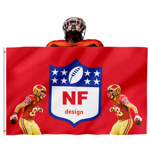 Drapeau d'équipe de la <span class=keywords><strong>NFL</strong></span> 3x 5 pieds 100% polyester Drapeau personnalisé Cleveland Brown Drapeau de <span class=keywords><strong>match</strong></span> de rugby en plein air - Product Image 2