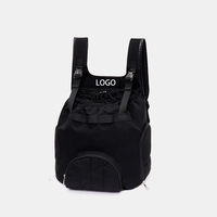 Sac à dos classique pour animaux de compagnie, réglable, pour voyages en plein air, sac de transport pour chien et chat, imperméable, portable, en maille PU respirante, léger