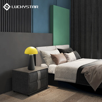 Lampe de nuit champignon en option, Rechargeable par USB, 3 étapes, contrôle tactile, variateur, lumière à couleur pour la chambre à coucher