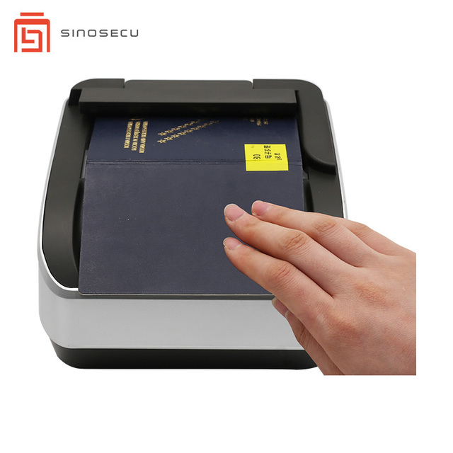 OCR MRZ Desktop ID Card Reader and D Document Scanner with Ocr Technology