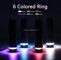 Senter led mini 1Watt, Senter led saku portabel dapat diperbesar