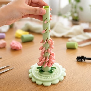 Nouveau kit de bricolage pour bouquet en argile tendance et écologique en PLA, peut <span class=keywords><strong>être</strong></span> utilisé comme décoration, livré avec des outils et des moules 3D - Product Image 3
