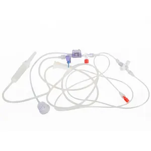 Transductor médico de presión arterial, dispositivo de medición de la presión arterial, con conector Abbott Compatible con el modelo 42585-05 IBP, transductor desechable