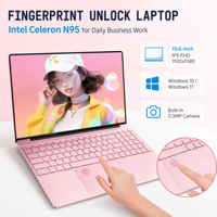 Ordinateur portable Ultrabook professionnel P15 15,6 pouces IPS Celeron N95 DDR4 16 Go 2 emplacements M.2 512 Go 356x224x17mm Windows 10 11 – Moins de 10 000