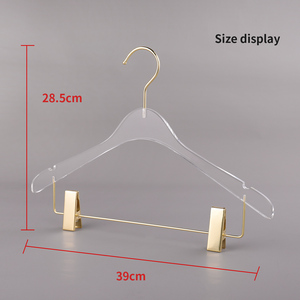 Appendiabiti in Acrilico Trasparente con Logo Personalizzato <span class=keywords><strong>per</strong></span> Pantaloni - Product Image 2