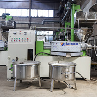 Machine de Presse à Huile à Froid pour Noix de Coco et Olives avec Filtre