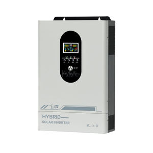 IP65 Single AC Vfd 3kw 10.2kw Inversor híbrido 48V Onda sinusoidal pura Controlador MPPT dual WIFI 6KW Salida para inversor de red de litio - Product Image 1