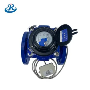 Junrui Strong Supplier DN80mm Big Size Ultrasonic Cast Iron For Construction Water Meter