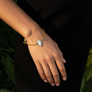Fashion Charm <b>Bracelet</b> 316L Stainless Steel PVD Gold Plating Sustainable Resistant - Product Image 3