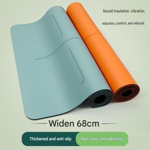 Tapis de <span class=keywords><strong>yoga</strong></span> universel antidérapant extra épais 4,5 mm, écologique, pour Pilates et <span class=keywords><strong>Yoga</strong></span>, vente en gros, logo personnalisé - Product Image 1