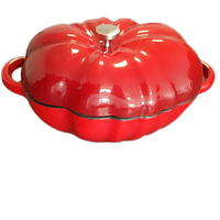 Ensemble de casseroles en fonte émaillée antiadhésive de haute qualité pots à soupe avec couvercle en métal ustensiles de cuisine compatibles avec une cuisinière à gaz pour les restaurants