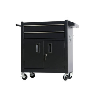 Dm1103 स्टेनलेस स्टील स्टोरेज वर्कस्टेशन ट्रॉली पाउडर लेपित गैरेज वर्कस्टेशन उपकरण संगठन के लिए - Product Image 1