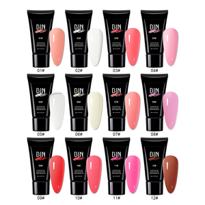 ISO22716 Kit Onglerie Poly <span class=keywords><strong>Gel</strong></span> pour ongles <span class=keywords><strong>Gel</strong></span> <span class=keywords><strong>UV</strong></span> Acrylique et <span class=keywords><strong>Gel</strong></span> Accessoires pour ongles Vernis permanent moderne Dispositif 6 BIN 120 Pcs 15ml - Product Image 5
