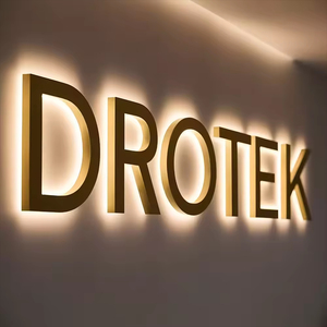 Lettres LED rétroéclairées extérieures en acrylique étanche 3D pour enseignes de boîtes de nuit, bars et centres de divertissement familial - Product Image 4