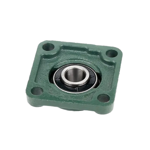 Cuscinetto a flangia a quattro bulloni UCF202 con albero da 15 mm, supporto in ghisa, precisione P5 - Product Image 3