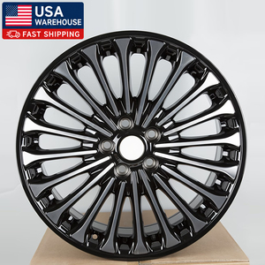 Envío Gratis, Llanta Forjada para Auto 18x8.0" 5x108 CB 63.4 ET 55, Llanta de Aleación Pulida Gris para Auto de Pasajeros - Product Image 1