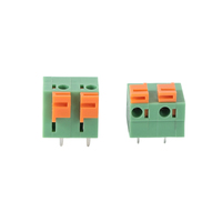 2-10A 300V Brass Terminal Block with Optional Straight and Right Angle Pins