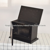 Cajas Funerarias de Madera Grandes Hechas a Mano para Mascotas, Perros y Gatos, Disponibles en Stock