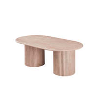 Table basse rectangulaire extensible sur mesure, style turc, design moderne, inspiration italienne, élégante et créative, de la collection Mid-century.