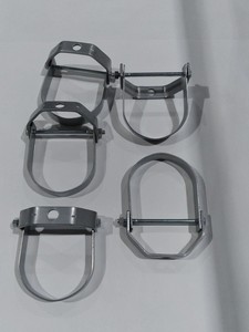 PLC FNW FNW7005EP0400 Epoxy Plated Adjustable Standard Clevis <strong>Hanger</strong> 4" <strong>Lot</strong> <strong>of</strong> 5 Warranty Product - Product Image 1