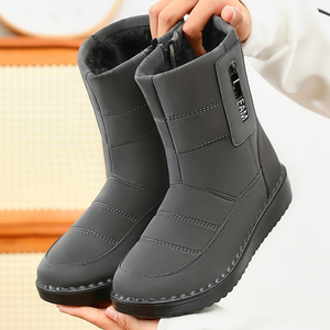 Scarpe sportive invernali DZ-GM-W538 <span class=keywords><strong>donna</strong></span> alla moda nuovo stile stivali da neve con fodera in pelliccia per camminare - Product Image 2
