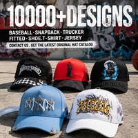 Casquettes de baseball sportives 5 panneaux G5 DH originales en gros, motifs imprimés Flame Rude, designs Awakenings, casquettes Beard
