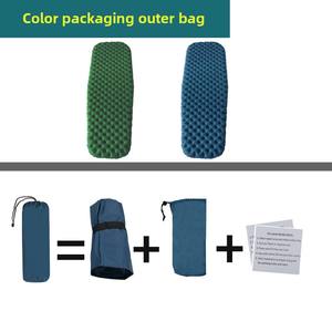 Colchoneta <span class=keywords><strong>Inflable</strong></span> para <span class=keywords><strong>Dormir</strong></span> Hanyu Han, para Acampar al Aire Libre, Resistente a la Humedad, Antideslizante, de TPU Ultraligero y Portátil, <span class=keywords><strong>en</strong></span> Forma de Momia - Product Image 3