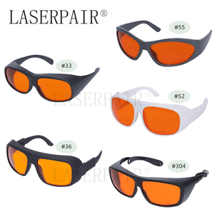 Gafas de Seguridad Láser Laserpair OD7+ 266/355/450/532nm, Gafas Protectoras Láser UV Azul Verde, Plástico con Certificación CE, Anti-Rayones - Product Image 6