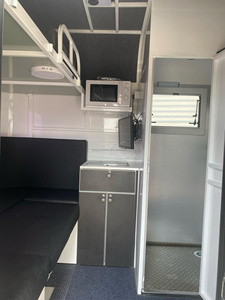 At Taşıma Treyleri <span class=keywords><strong>2</strong></span> Atlı Treyler Kanepe, Ranza, Tam Donanımlı Mutfak, Karavan Kapısı, Düz Yüklemeli Lüks At Treyleri - Product Image 4