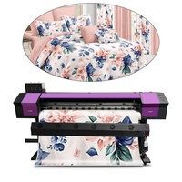 Imprimante à sublimation XBH-1901 à bon prix, imprimante jet d'encre 1,8 m pour tissu avec têtes Xp600, papier automatique