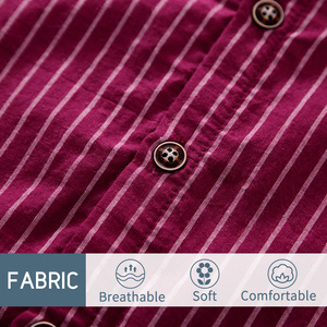 Mono de Verano de Manga Corta a Rayas para Bebé Recién Nacido, Venta al por Mayor - Product Image 5