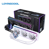 LOVINGCOOL Fabricant d'origine OEM, refroidisseur liquide AIO 4 pouces, écran 240 mm 360 mm, ventilateur ARGB pour boîtier PC de bureau