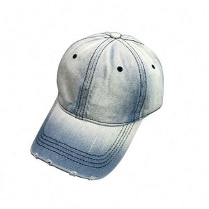 Gorras de Béisbol Personalizadas al por Mayor con Logotipo, Gorra de Papá, Gorro de Algodón Lavado con Efecto Desgastado - Product Image 6