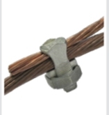 Conectores de cableado eléctrico de aleación de cobre/latón tipo conector de perno dividido de aleación de cobre a tierra