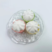 Multi-Colored Piece Fruity Sweet Marshmallow Sugar Baking Decoration Cotton Candy 130pcs Box Packaging Filling OEM Brand 12