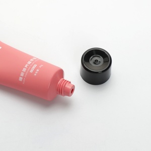 Tube en plastique rose souple de 30 g avec bouchon à vis, impression de logo personnalisée, pour l'emballage de produits de soin de la peau, crème pour le visage, le corps et les mains - Product Image 3