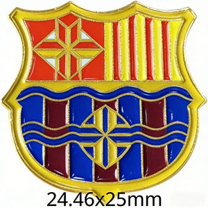 Adesivi e Distintivi Metallici con Logo della Squadra per Premi di Campionato di Calcio, Resistenti e in Grandi Quantità per Articoli da Tifosi e Cerimonie - Product Image 4