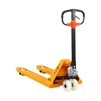 Chariots à palettes hydrauliques manuels d'une capacité de charge de 2 tonnes, outils de manutention avec outils de levage pour l'agriculture, les restaurants et la construction