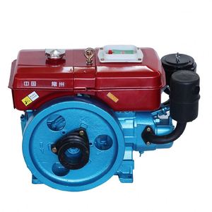 Moteur diesel monocylindre 4 temps refroidi par eau de haute qualité, 20 CV, avec pompe à moteur à roulement, démarrage électrique - Product Image 3