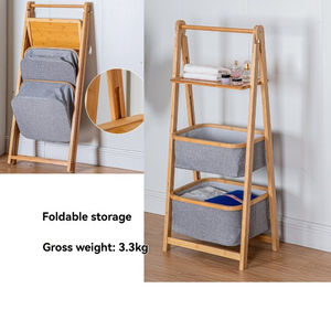 Panier en bambou à double couche personnalisable pour <span class=keywords><strong>la</strong></span> <span class=keywords><strong>maison</strong></span>, <span class=keywords><strong>la</strong></span> salle <span class=keywords><strong>de</strong></span> bain, le grand rangement pliable pour les vêtements, <span class=keywords><strong>la</strong></span> <span class=keywords><strong>literie</strong></span> et les articles divers. - Product Image 5