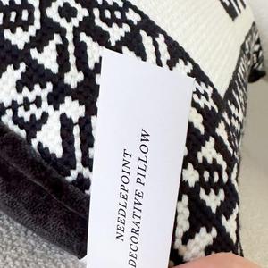 Oblong gối với Thêu quyết định xấu làm cho câu chuyện tuyệt vời needlepoint <span class=keywords><strong>Cross</strong></span> <span class=keywords><strong>Stitch</strong></span> cho trang trí & ném sử dụng - Product Image 4