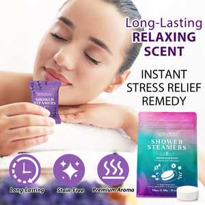 Bom Mandi Label Pribadi Khusus 16 Buah, Alami Organik Lavender Aromaterapi, Tablet Uap Mandi untuk Relaksasi <span class=keywords><strong>Spa</strong></span> di Rumah - Product Image 6