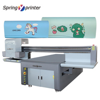 2513 pencetak Flatbed Format besar multifungsi casing ponsel kotak hadiah cangkir air dll. Printer Flatbed UV