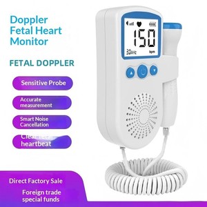Monitor de <span class=keywords><strong>Latidos</strong></span> del Corazón del Bebé de Alta Calidad, Doppler Fetal Ultrasónico Portátil <span class=keywords><strong>para</strong></span> el Hogar, <span class=keywords><strong>para</strong></span> Mujeres Embarazadas - Product Image 5