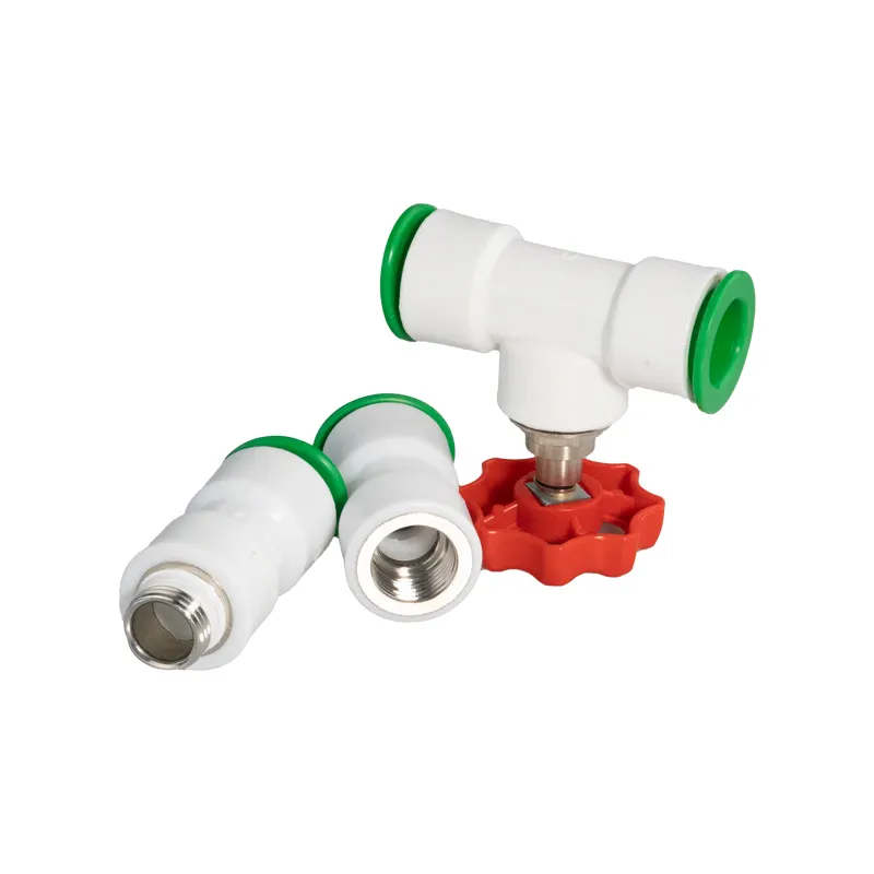 Dianhuai Hot Sale Ppr Valve Connect Ball Valve Ppr Plastic Normale Temperatuur Ventiel On-Off