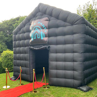 Portable Disco Blow Up Discothèque Led Éclairage Tentes de Fête Location Commerciale Boîte de Nuit Extérieure Tentes Gonflables